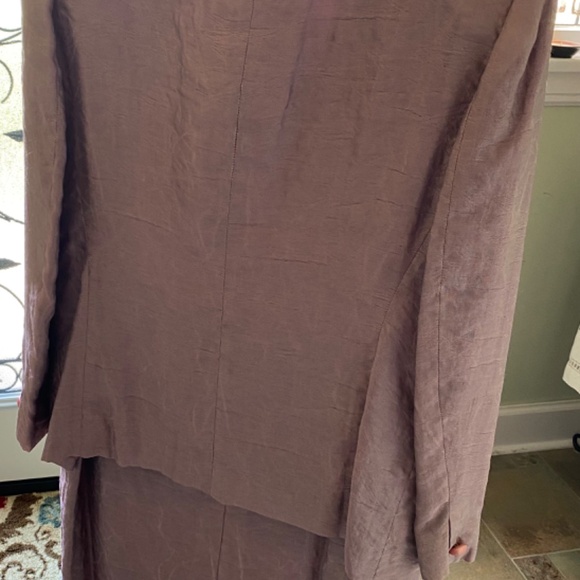 M. Lorenzo suit (skirt and blazer), lilac, EU size 46 - Picture 2 of 6